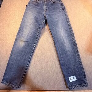 TECGEN FR Cordura Denim Work Jeans Mens 30x30 Blue Flame Resistant 2U C631